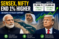 Sensex settles 790 pts higher, Nifty tops 23,650; Eternal, DRL rise 3% each