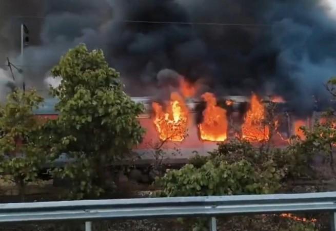 Rajdhani Express fire: Swift emergency evacuation by RPF, rail staff saves 68 passengers in B-1 coach