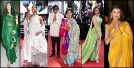 Veteran actor Ashok Saraf, wife bring Marathi tradition to Cannes; Pak actor Sanam Saeed's saree look reminds fans of Aishwarya Rai