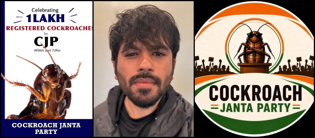 From memes to movement: Who's behind 'Cockroach Janata Party' with 1 lakh members in 3 days