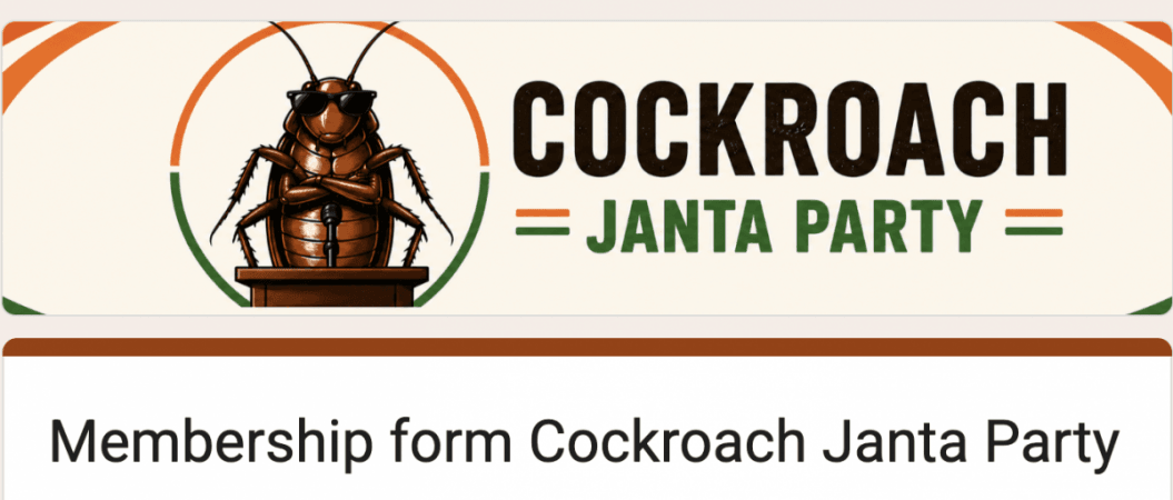 From memes to movement: Who's behind 'Cockroach Janata Party' with 1 lakh members in 3 days