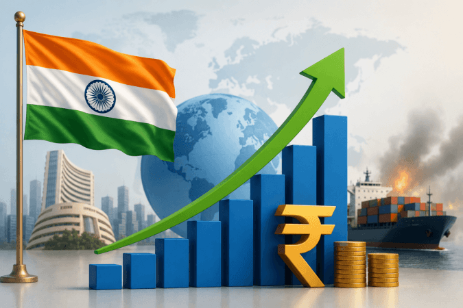 India stays world's fastest-growing economy recording 6.4 pc rise despite Iran war fallout India stays world's fastest-growing economy recording 6.4 pc rise despite Iran war fallout