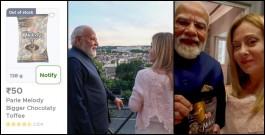 PM Modi's Melody toffee gift to PM Meloni triggers quick-commerce frenzy; Melody goes out of stock on Blinkit, Instamart across major cities