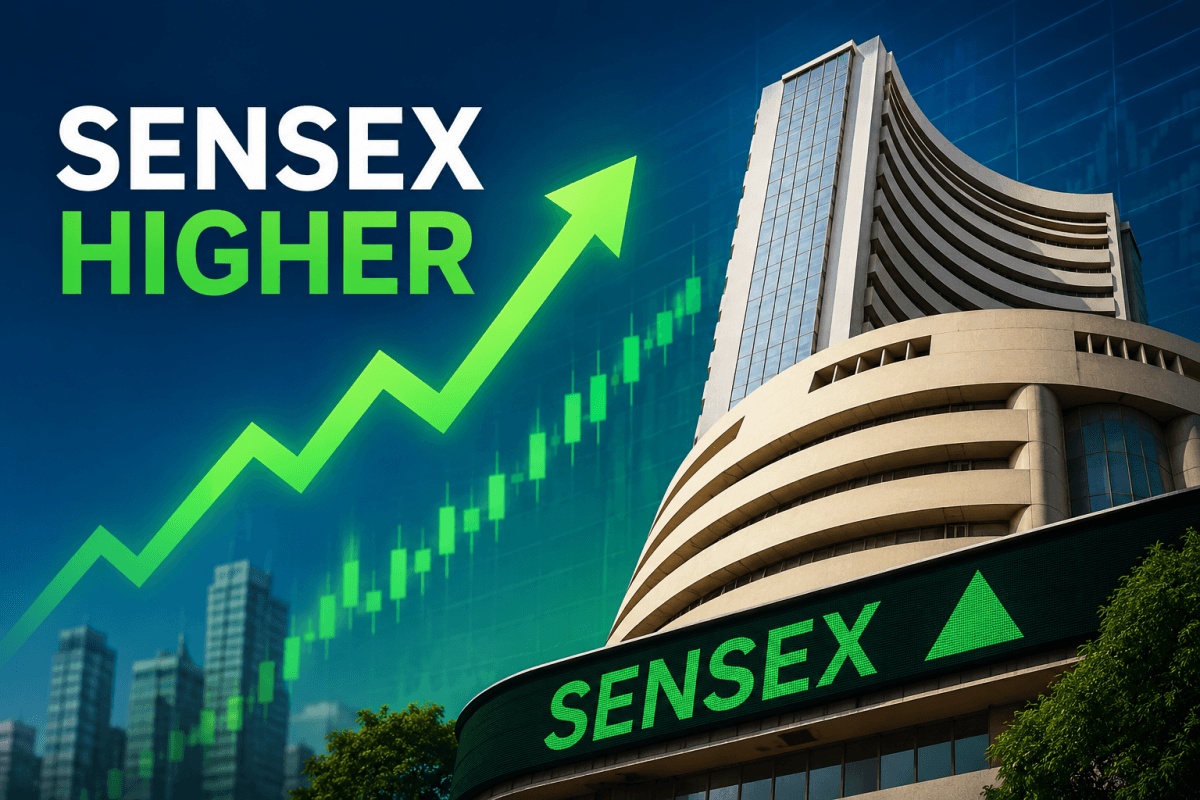 Indian equity markets trade higher in early deals amid positive global cues