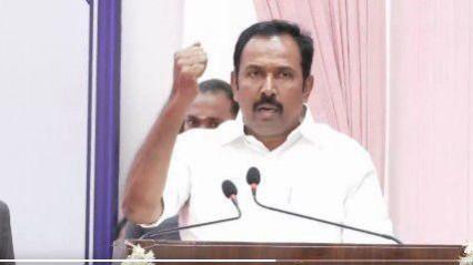 Governor corrects Cong minister during oath; political slogans mark TN cabinet swearing-in Governor corrects Cong minister during oath; political slogans mark TN cabinet swearing-in