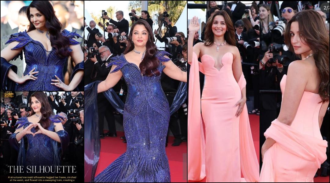 Cannes 2026: Aishwarya Rai Bachchan blooms in blue mermaid gown; fans say, 'International paps clicking OG queen, unlike Alia Bhatt'