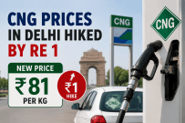 CNG prices in Delhi hiked by Re 1, reaches Rs 81 per kg