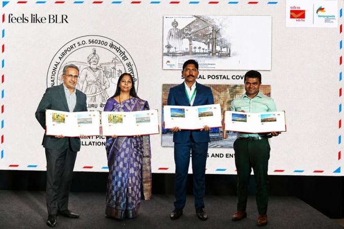 India Post honours Bengaluru airport's 18-year journey with special postal release