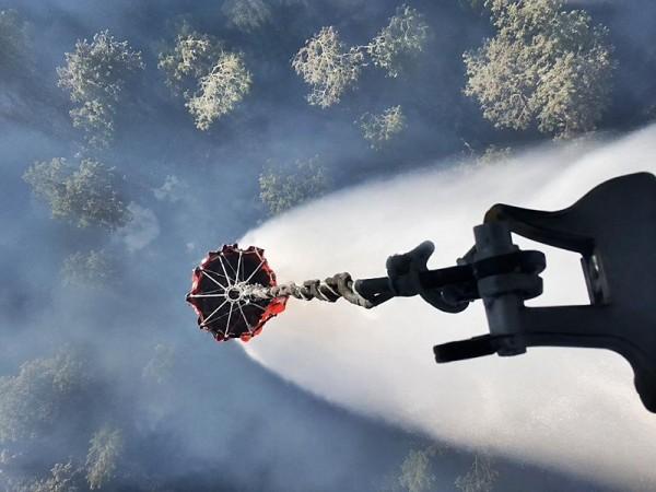 IAF Mi-17 choppers control massive forest fire in Himachal's Kasauli IAF Mi-17 choppers control massive forest fire in Himachal's Kasauli