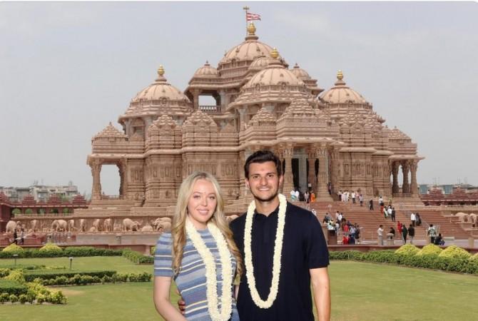 US Prez Trump's daughter Tiffany arrives in Agra