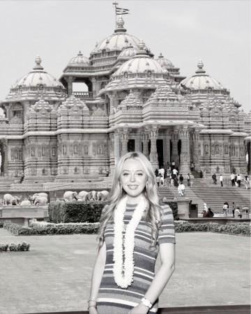 US Prez Trump's daughter Tiffany arrives in Agra