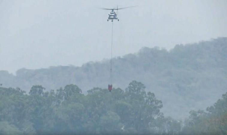 Kasauli forest fire brought under control after massive joint operation by IAF, army