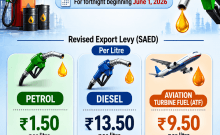 Govt revises fuel export levies for fortnight beginning June 1, domestic rates unchanged