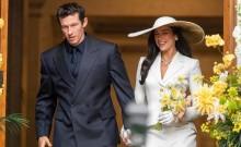 Dua Lipa ditches traditional bridal look, marries Callum Turner in chic ivory skirt suit