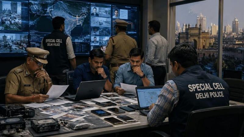 Delhi Police Bust Alleged 9-Member Terror Module; Mumbra Youth Held Over Suspected ISI And Underworld Links Delhi Police Bust Alleged 9-Member Terror Module; Mumbra Youth Held Over Suspected ISI And Underworld Links