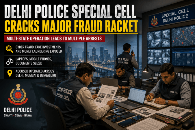 Delhi Police Bust Alleged 9-Member Terror Module; Mumbra Youth Held Over Suspected ISI And Underworld Links Delhi Police Bust Alleged 9-Member Terror Module; Mumbra Youth Held Over Suspected ISI And Underworld Links