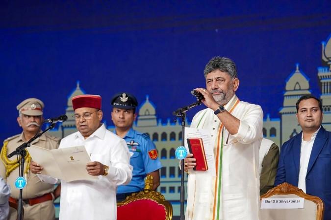 Centre Will Work Closely With Karnataka Govt': PM Modi Congratulates DK Shivakumar; a look at Grand Oath Ceremony