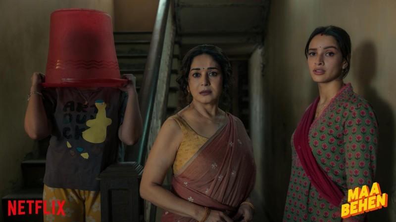 Maa Behen Review: Madhuri Dixit Shines, Triptii Dimri Surprises, Dharna is like Firebrand; Ravi Kishan steals the show in thought-provoking social satire