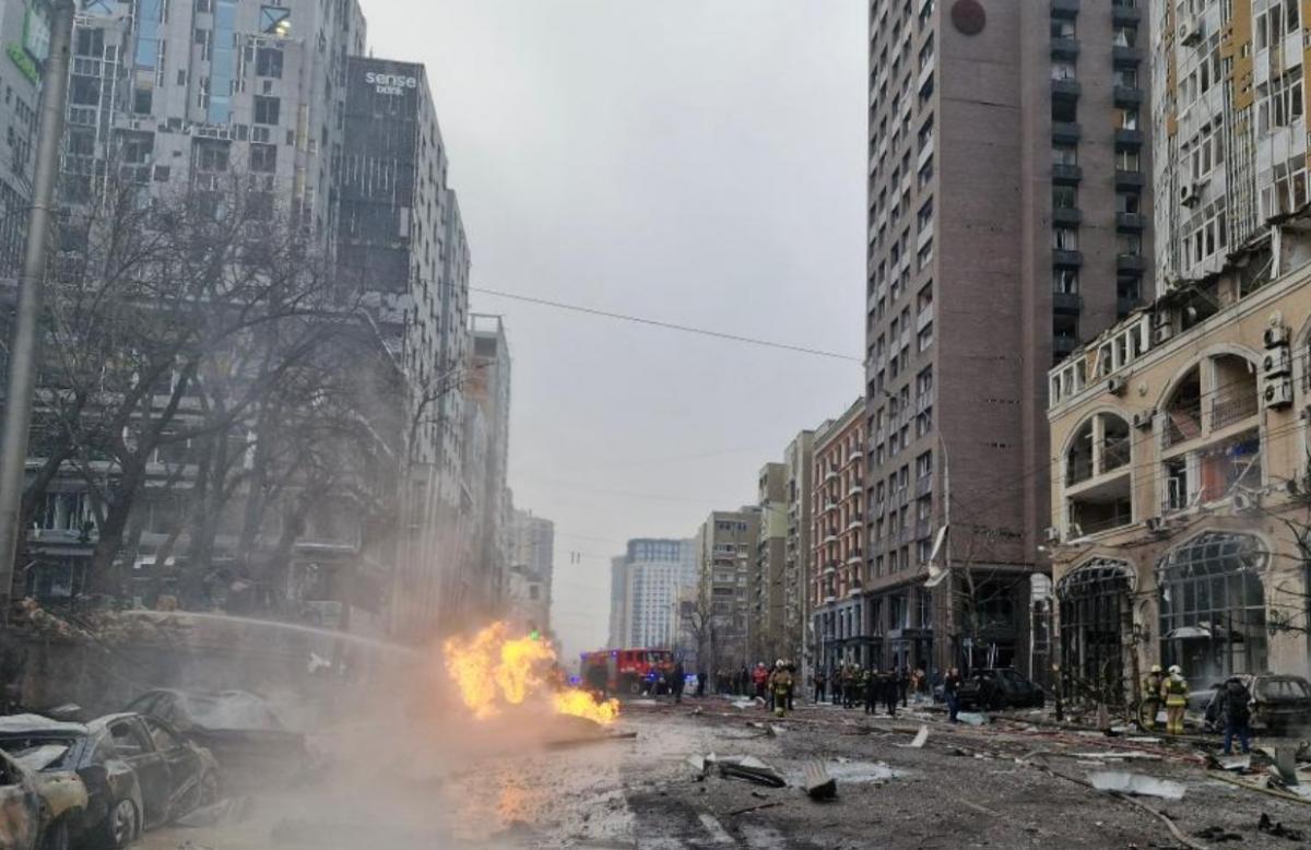 St. Petersburg under massive Ukrainian drone attack