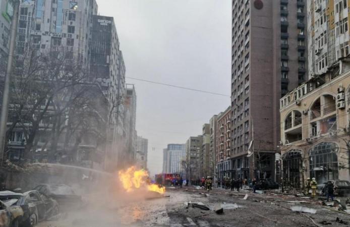 St. Petersburg under massive Ukrainian drone attack