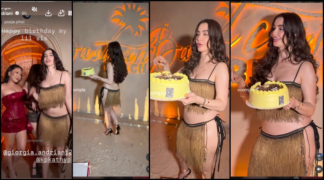 'Get  f***k out of here: Arbaaz Khan's Ex-GF Giorgia Andriani gets angry at Club Staff at her Birthday Bash
