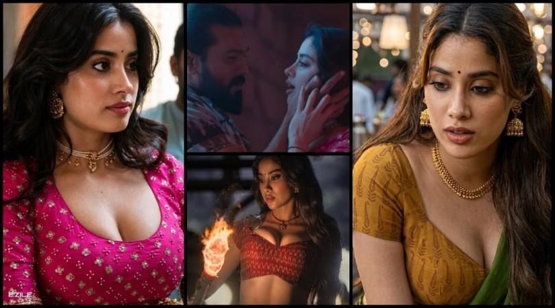 'I told him no waist shots':Janhvi Kapoor unhappy with Ram Charan's kissing her in Pedd; alleged chats emerge amid backlash; director reacts 'I told him no waist shots':Janhvi Kapoor unhappy with Ram Charan's kissing her in Pedd; alleged chats emerge amid backlash; director reacts