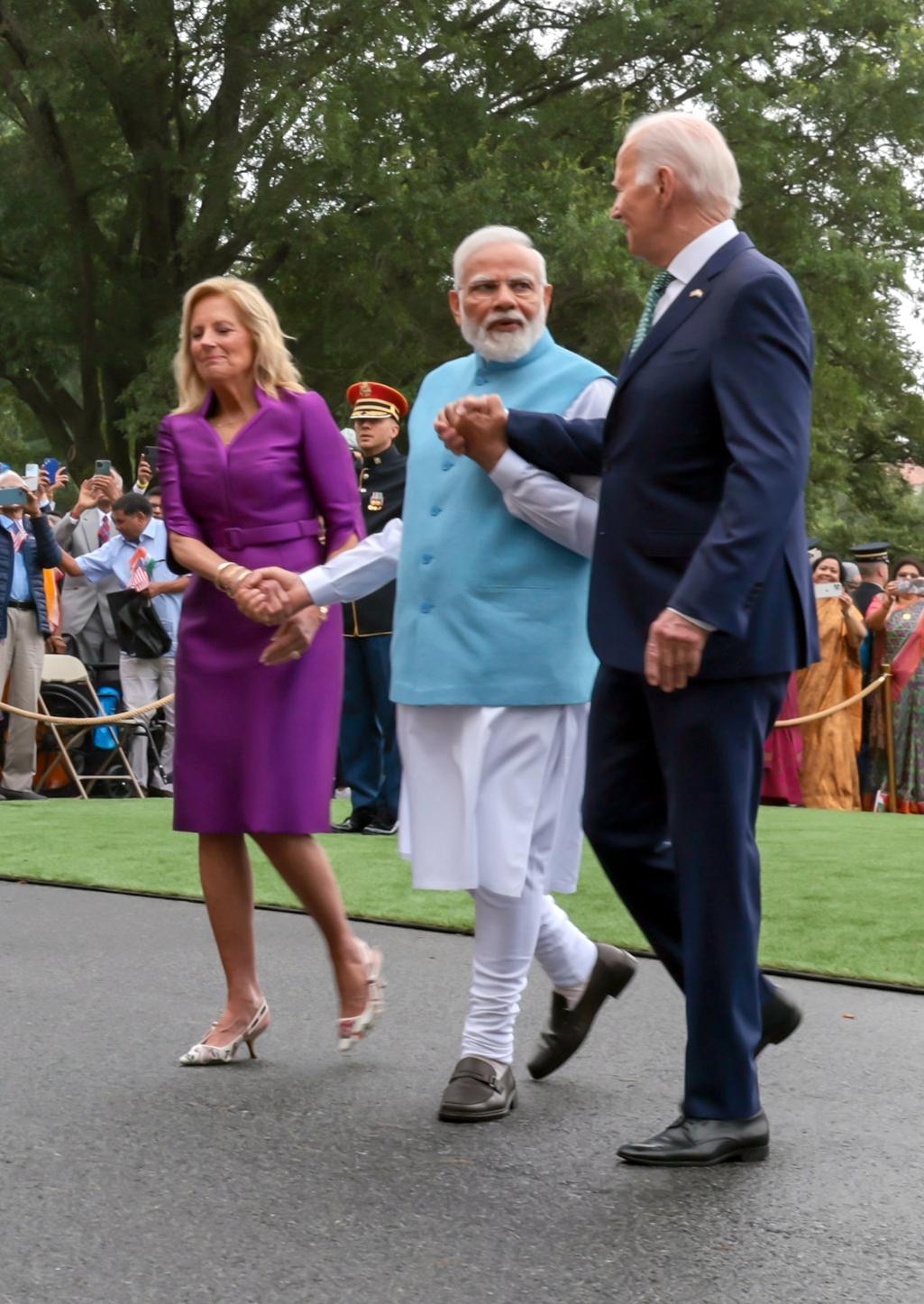 Joe Biden's Wife Recalls Diamond Given By PM Modi