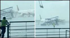 Three Air India aircraft damaged by loose ground equipment during Delhi storm; probe launched