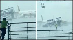 Three Air India aircraft damaged by loose ground equipment during Delhi storm; probe launched