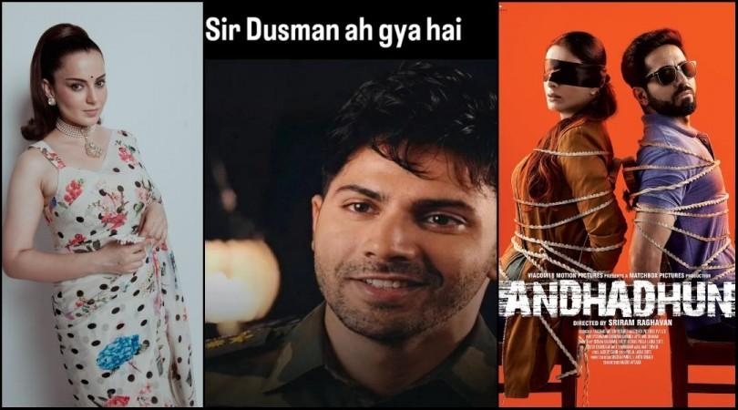 'I Couldn't Do It:' Varun Dhawan rejected Andhadhun with Kangana Ranaut; Fans say, 'He Would Have Ruined It' 'I Couldn't Do It:' Varun Dhawan rejected Andhadhun with Kangana Ranaut; Fans say, 'He Would Have Ruined It'
