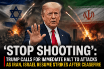 'Stop shooting': Trump calls for immediate halt to attacks as Iran, Israel resume strikes after ceasefire