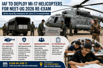 IAF to deploy Mi-17 helicopters for secure transport of NEET-UG re-exam papers; NTA releases city slips