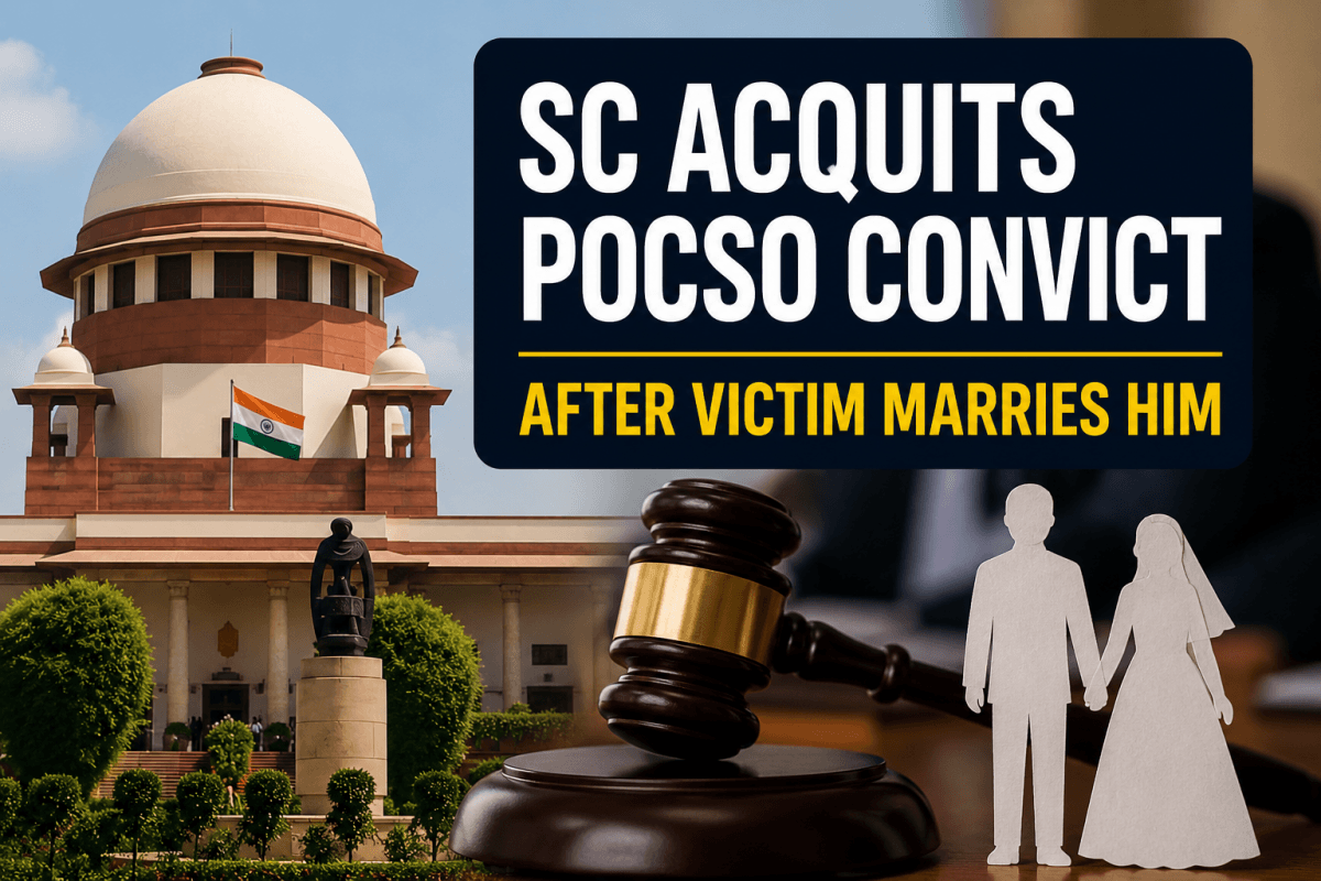 Victim marries former POCSO convict: Supreme Court invokes extraordinary powers to acquit him