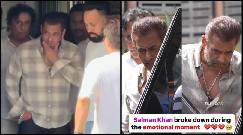 Salman Khan cries Arbaaz Khan avoids ex-sister-in-law Amrita Arora, Sohail Khan and ex-wife Seema attend family friend Kumud Rane's funeral