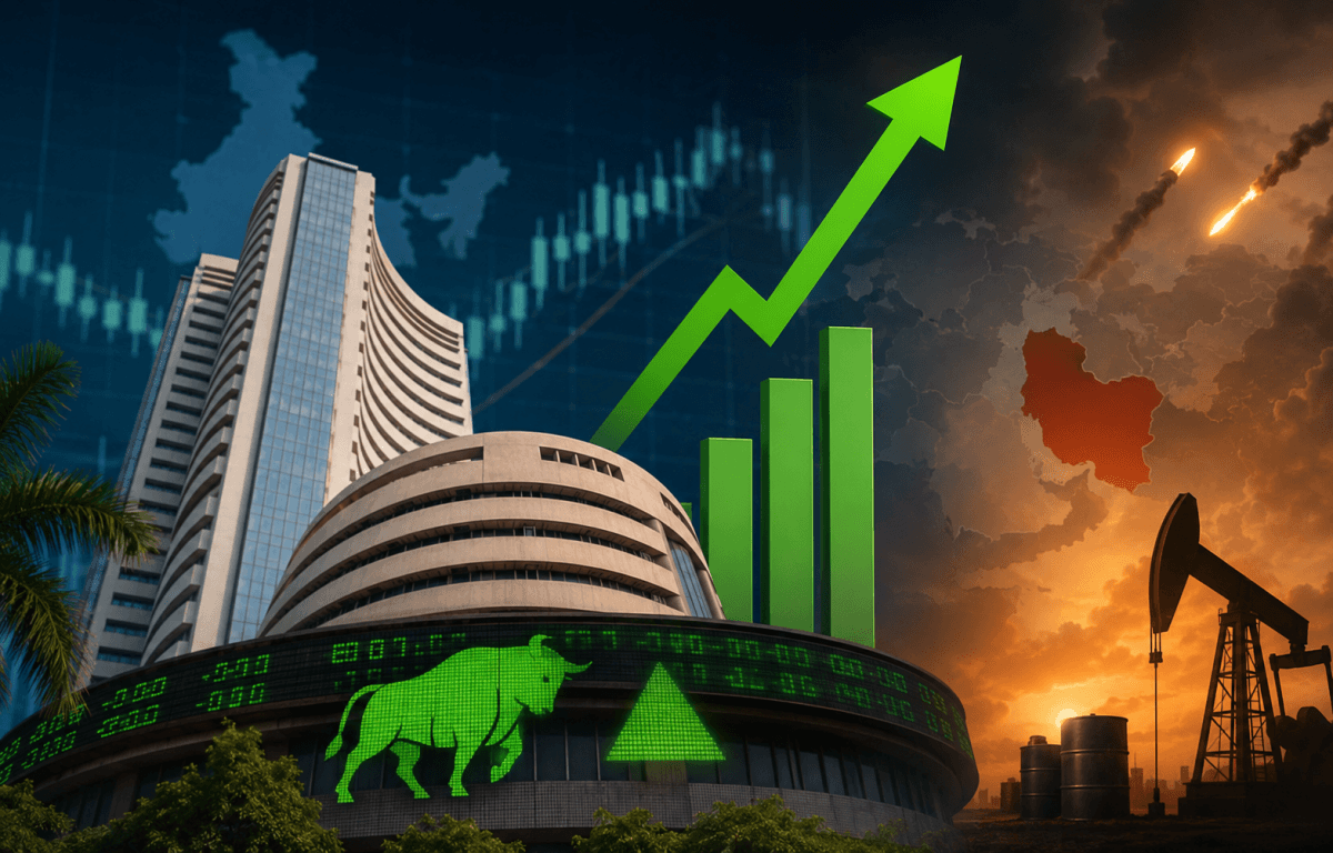 Indian markets trade higher despite West Asia tensions