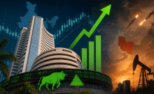 Indian markets trade higher despite West Asia tensions