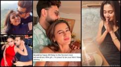 'Proud to be your man': Karan Kundrra pens romantic note, kisses GF Tejasswi Prakash, calls her 'ladoo' on 31st birthday