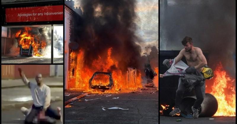 Belfast Erupts In Anti Immigrant Riots After Knife Attack Vehicles belfast-erupts-in-anti-immigrant-riots-after-knife-attack-vehicles