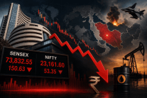 Sensex Down 150 Points, Nifty Below 23,200 as Risk Sentiment Weakens