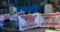 Protest in Kashmir