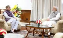 Omar Abdullah with PM