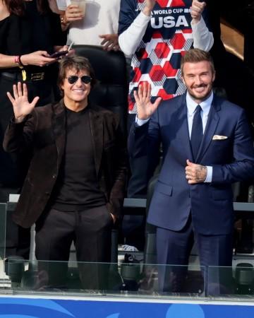 Tom Cruise, David Beckham & Brad Pitt , Bill Gates Headline Celebrity Turnout At USA's FIFA World Cup 2026 Opener Tom Cruise, David Beckham & Brad Pitt , Bill Gates Headline Celebrity Turnout At USA's FIFA World Cup 2026 Opener
