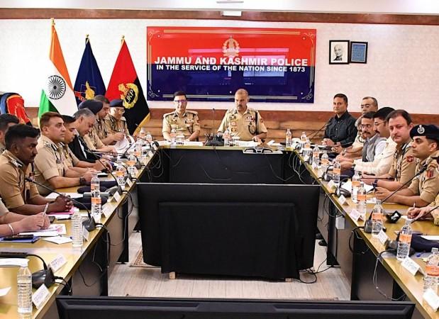 DGP J&K Police Nalin Prabhat is chairing a high-level meeting to review security for the forthcoming Shri Amarnath Yatra DGP Nalin Prabhat