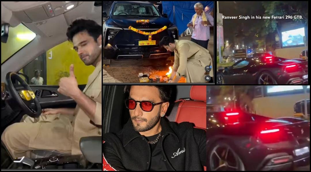 From Ferrari To EV! Ranveer Singh Splurges ₹6.36 Crore On New Ride; Parth Samthaan Brings Home Mahindra XEV 9e