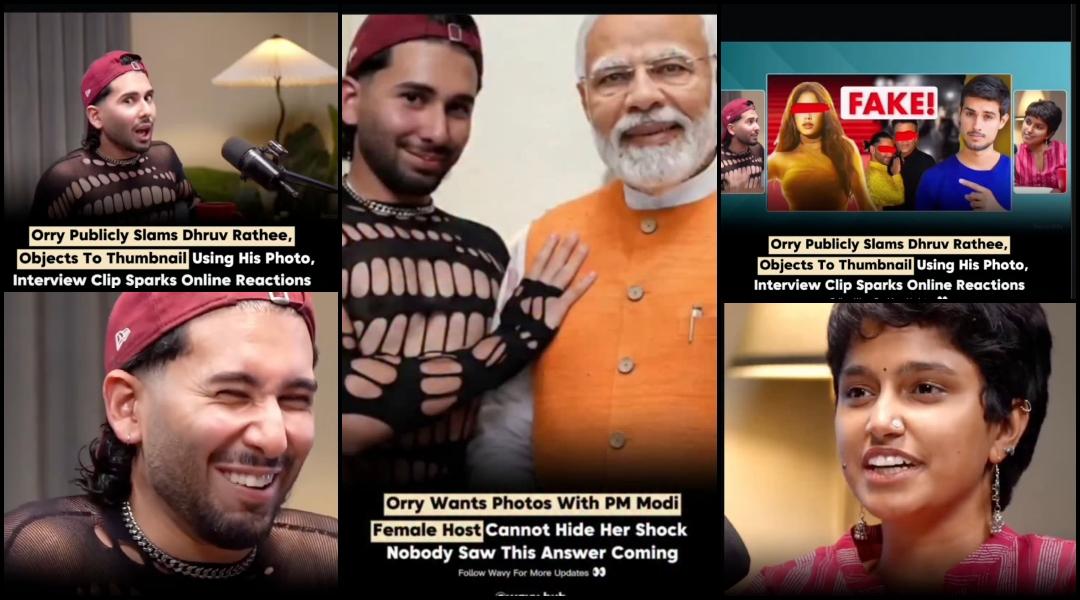 'Dhruv T**ti is anti-national: Orry slams Dhruv Rathee; dreams of photo-op with PM Modi in his signature hand-on-chest style