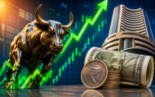 Sensex jumps 544 points, tops 76,800; Nifty nears 24,000, rupee stays firm on US-Iran deal optimism