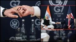 'Modi is beautiful like an angel, but is tough trader': Trump holds PM Modi's hand, talks about his persona