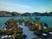This hotel offers you a luxurious front-row seat to Victoria Harbour
