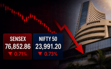 Sensex, Nifty open lower as IT shares drag markets