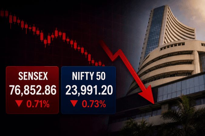 Sensex, Nifty open lower as IT shares drag markets